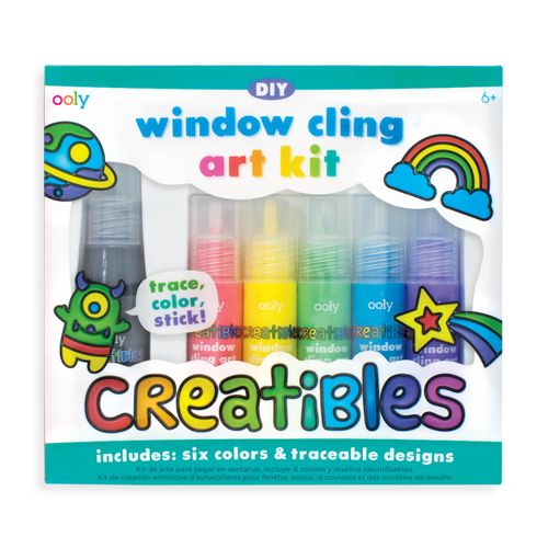 Window Cling Art Kit- ooly