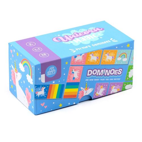 Dominospel- Unicorn Magic