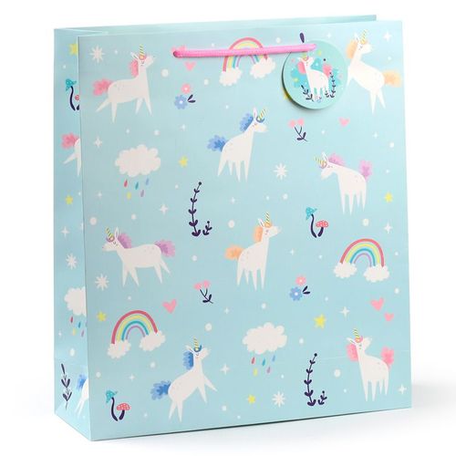 Presentpåse Extra Stor- Unicorn Magic