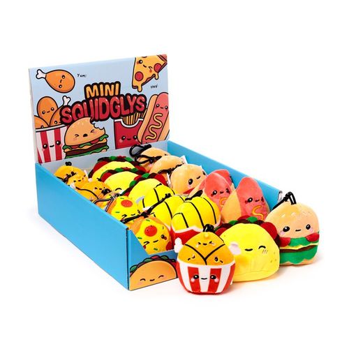 Nyckelring- Squidglys Foodiemals Plysch