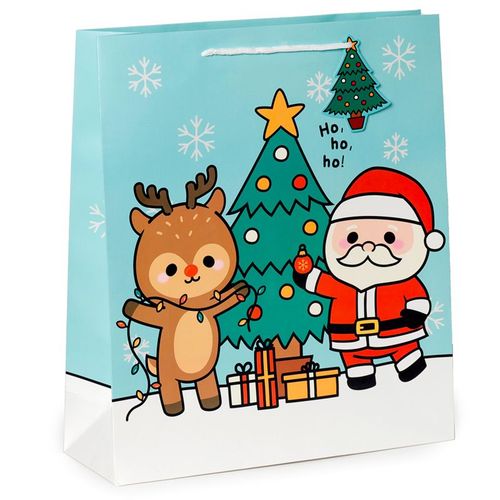 Presentpåse Extra Stor- Jul Festive Friends