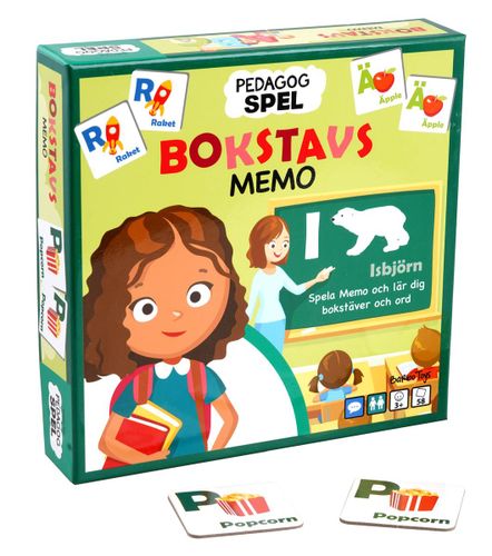 Barbo Classic Pedagog Pussel Stavningslek Djur
