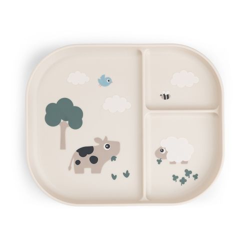 Foodie Plate Done By Deer- Farm Sand