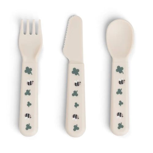 Foodie Cutlery set Donebydeer- Tiny Farm Sand