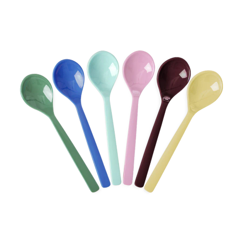 Melamine Tea Spoon- Färger