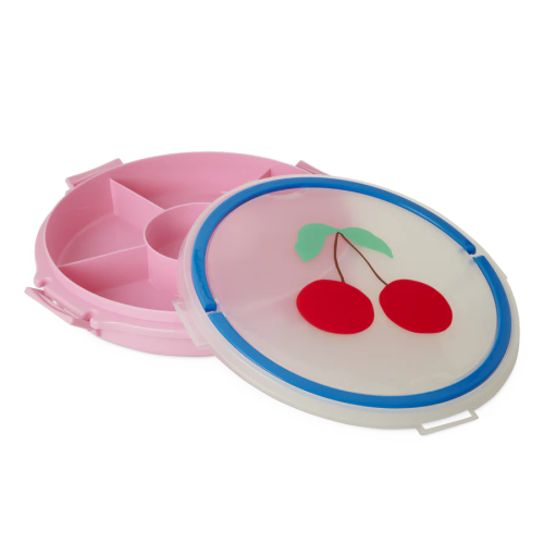 Serving Tray Med Handtag- Rosa Körsbär