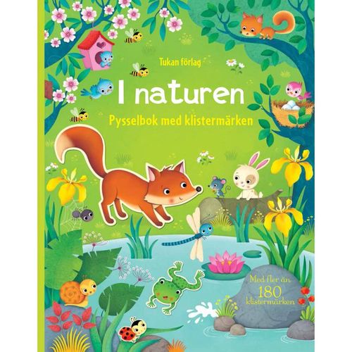 I Naturen- Pysselbok Med Klistermärken