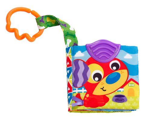 Playgro A Day At The Farm Teether Book