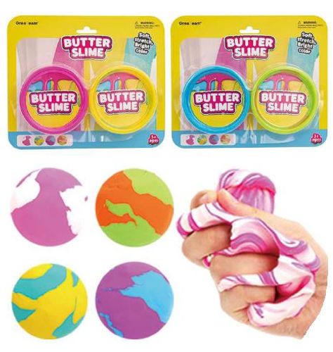 Butter Slime- 2Pack