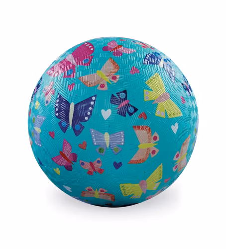 Playground Ball- Butterfly Rainbow 13cm