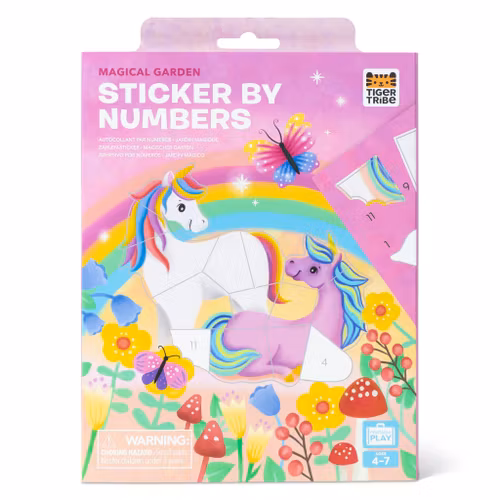 Sticker By Numbers- Magical Garden