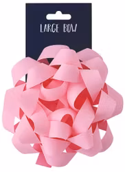 Large Bow Light Pink