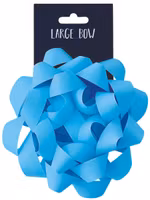 Large Bow Light Blue