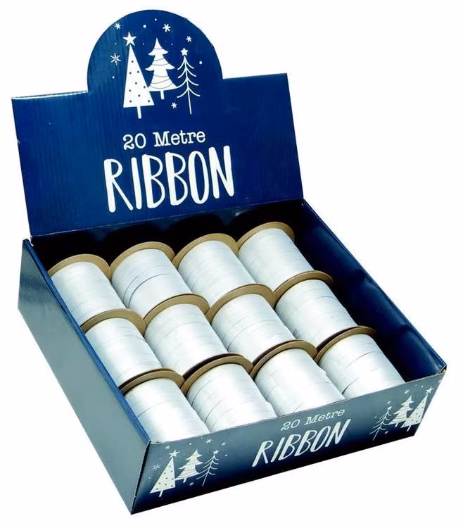 Matt Ribbon Silver