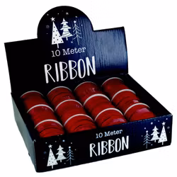 Glitter Ribbon Red