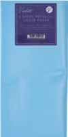 Metallic Tissue Paper Light Blue 3 ark