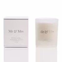 Soy Wax Candle - Mr & Mrs