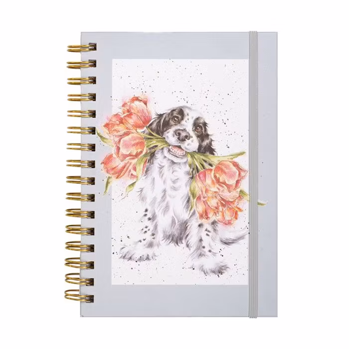 A5 Notebook `Blooming wit Love`