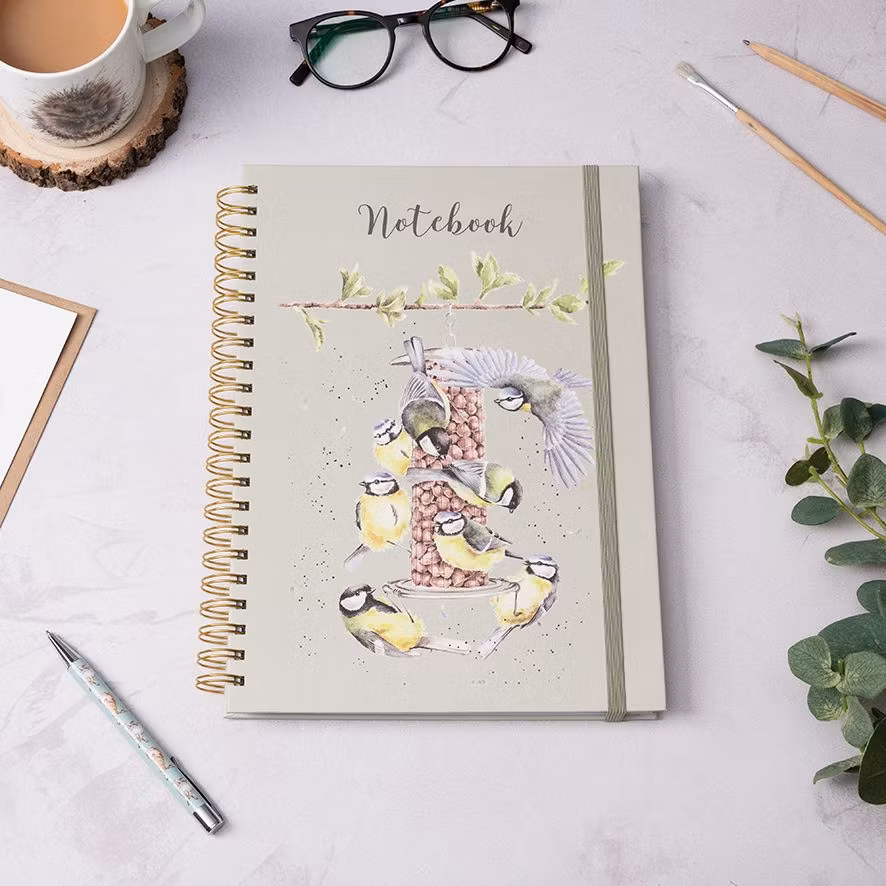 A4 Notebook Birds