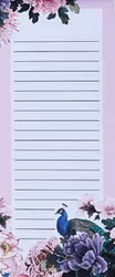 Exquisite Peacock Shoppinglist