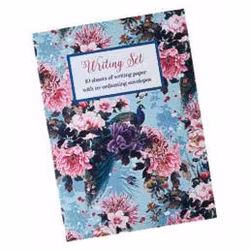 Exquisite Peacock Writing Set Pouch