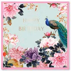 Kort `Happy Birthday`