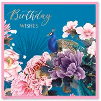Kort `Birthday Wishes`