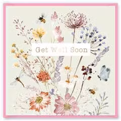 Kort `Get Well Soon`