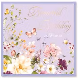 Kort `Beautiful Birthday Wishes`