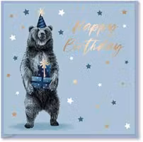 Kort `Happy Birthday`