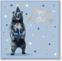 Kort `Happy Birthday`