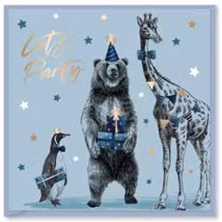 Kort `Let´s Party`