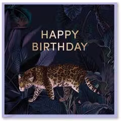 Kort `Happy Birthday`