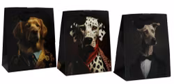 Dog Animal Head Presentpåse