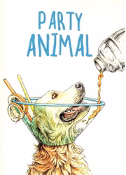 Kort Bewilderbeest `Party Animal`