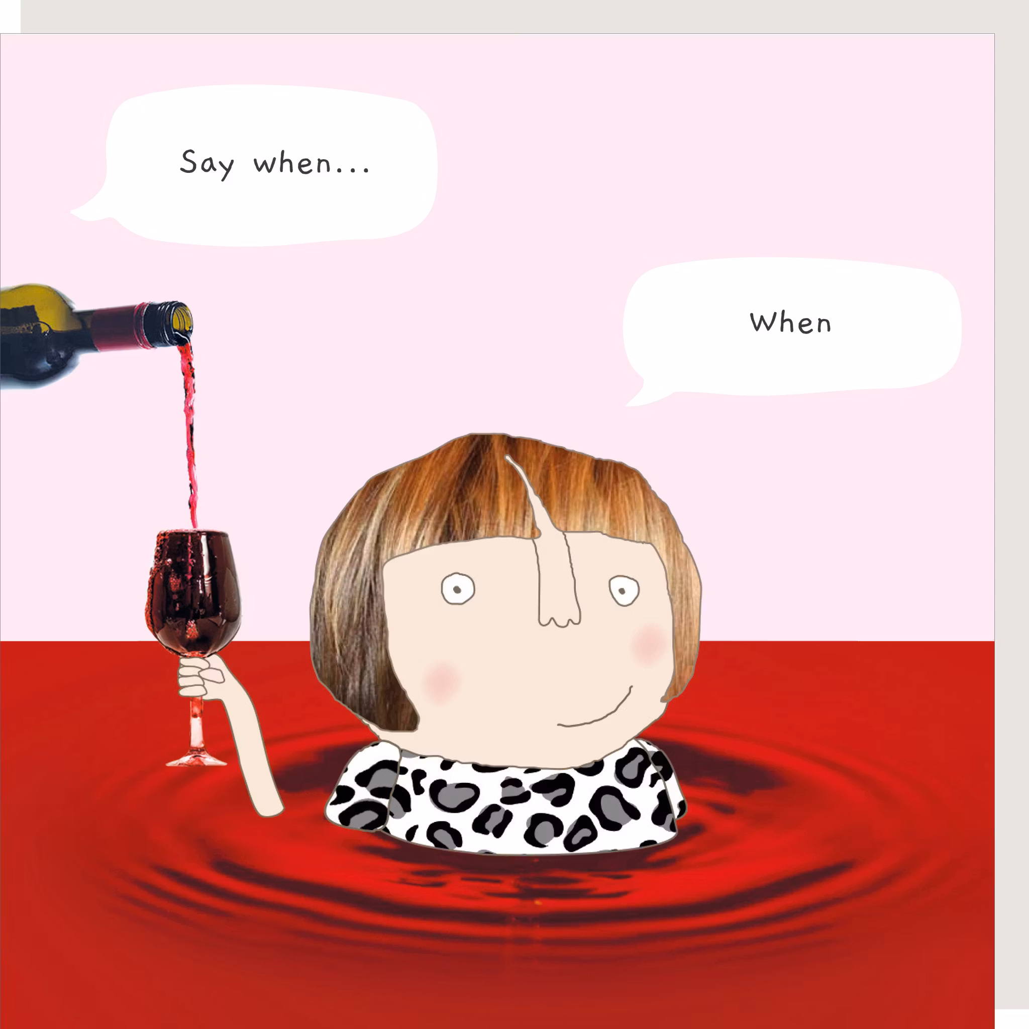 Card Wine When