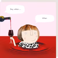Card Wine When