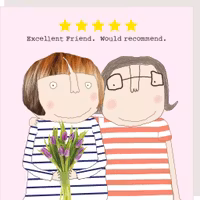 Card Five Star Friends