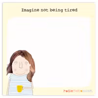 Mini Jots Tired