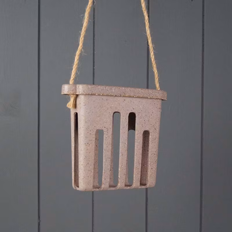 Earthy Suet Cake Feeder - Coffee
