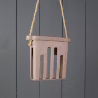 Earthy Suet Cake Feeder - Coffee