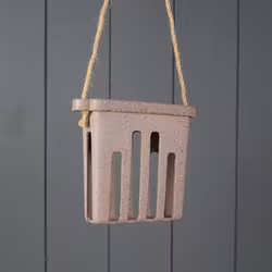 Earthy Suet Cake Feeder - Coffee