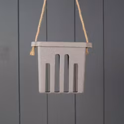 Earthy Suet Cake Feeder - Straw
