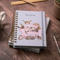 A5 Notebook `Catitude`