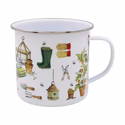 Green Fingers Tin Mug