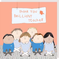 Card Brilliant Teacher