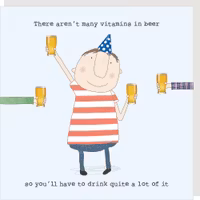 Card Beer Vitamins