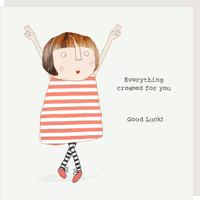 Card Everything Crossed