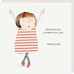 Card Everything Crossed