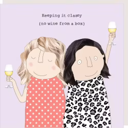 Card Keeping it Classy